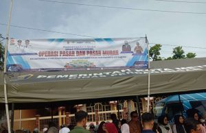 Pemkot Metro Gelar Operasi Pasar dan Pasar Murah di Mulyojati Metro Barat