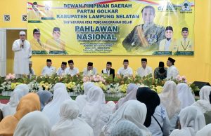 Golkar Lampung Selatan Gelar Tasyakuran Anugerah Gelar Pahlawan Nasional untuk Jenderal Besar H. M. Soeharto