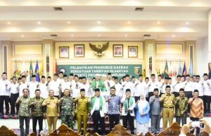 DPRD Lampung Hadiri Pelantikan PERTI dan PERWATI, Mendorong Generasi Aktif dan Pemberdayaan Umat
