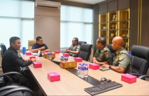 Ketua DPRD Lampung Terima Kunjungan Danrem 043/Gatam