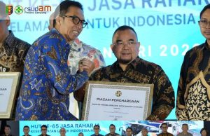 RSUD Dr. Abdul Moeloek Masuk 10 Rumah Sakit Terbaik Nasional Versi Jasa Raharja
