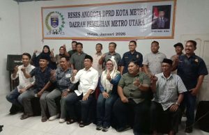 Reses Anggota DPRD Efril Hadi Fraksi NasDem di Restoran Seruit Jejamo Banjarsari 29 Metro Utara