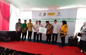 Program Sumur Bor, Baznas Bekerja sama dengan PT MayBank Indonesia Finance