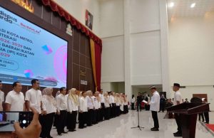 Pelantikan Tim Literasi Kota Metro, Pengukuhan Bunda Literasi Kecamatan dan Pelantikan Pengurus Daerah IPI Kota Metro