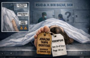 11 Hari di RSUD dr. H. Bob Bazar, SKM, Warga Jenazah Perempuan Tanpa Identitas Belum Teridentifikasi