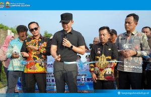 Resmikan Jalan Lubuk Dalam-Way Urang, Bupati Egi Dorong Wisata Kalianda dan Dongkrak Ekonomi Warga