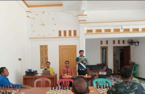 Turnamen Catur Cepat di Desa Pengubayan, Kegiatan ini Lansung Dibuka Mardianto
