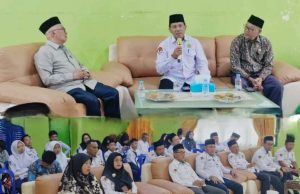 Kakankemenag Kaur H.Lukman Menerima Kunjungan Baznas Kaur