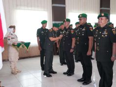 Resmi Berganti! Danrem 043/Gatam Pimpin Langsung Tradisi Penyerahan Jabatan Kasrem, Kasilog serta sertijab Kasiintel