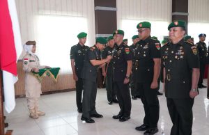 Resmi Berganti! Danrem 043/Gatam Pimpin Langsung Tradisi Penyerahan Jabatan Kasrem, Kasilog serta sertijab Kasiintel