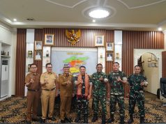 Pererat Sinergitas, Danrem 043/Gatam Silaturahmi ke Kantor Walikota Metro