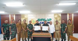 Korem 043/Gatam Siap Kawal Program Cetak Sawah Demi Ketahanan Pangan Nasional