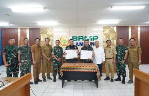 Korem 043/Gatam Siap Kawal Program Cetak Sawah Demi Ketahanan Pangan Nasional