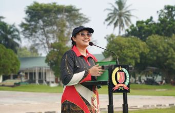 Perkuat Karakter Siswa, Ibu Abrita Kumarri Dewi Buka LDK di Mayonif 143/TWEJ: Dari Pengenalan Alutsista hingga Outbound