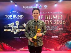 Borong Penghargaan Nasional, TOP BUMD Awards 2026 Bintang 4, Bupati Egi Dinobatkan Pembina Terbaik