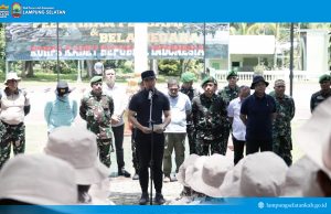 100 Pelajar Digembleng Bela Negara, Bupati Egi: Karakter Tak Bisa Digantikan AI