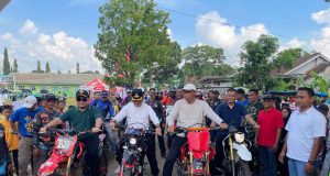 Kasrem 043/Gatam dan Wali Kota Metro Lepas Ratusan Peserta “Gas Amal Trail Adventure” untuk Pembangunan Masjid