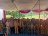 Kasrem 043/Gatam Sambut Tim Wasev Pusterad Tinjau Lokasi TMMD ke-128 Pekon Kalimiring