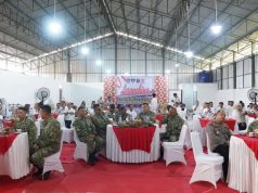 Danrem 043/Gatam Ikuti Launching 1.061 Koperasi Desa/Kelurahan Merah Putih Secara Virtual Bersama Presiden RI di Kota Metro