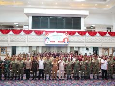 Kasrem 043/Gatam Hadiri Pembukaan KKDN Fakultas Strategi Pertahanan UNHAN RI