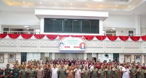 Kasrem 043/Gatam Hadiri Pembukaan KKDN Fakultas Strategi Pertahanan UNHAN RI