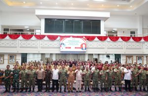 Kasrem 043/Gatam Hadiri Pembukaan KKDN Fakultas Strategi Pertahanan UNHAN RI