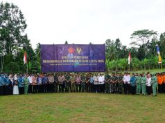 Usai TMMD ke-128, Kasrem 043/Gatam Titip Pesan Penting: “Rawatlah Hasil Pembangunan Ini untuk Anak Cucu”