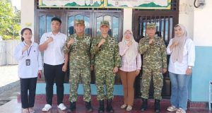 Sukseskan Program Prioritas Presiden, Kasrem 043/Gatam Tinjau Progres KDKMP dan SPPG di Lampung Tengah