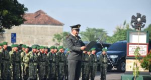 Perkuat Nilai Kebangsaan dan Jaga Keutuhan NKRI, Korem 043/Gatam Gelar Upacara Hari Lahir Pancasila 2026