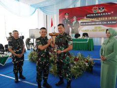 Pastikan Program TNI AD Berjalan Optimal, Danrem 043/Gatam Dampingi Kunker Pangdam XXI/RI di Tulang Bawang