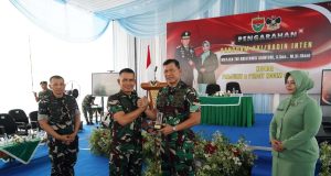 Pastikan Program TNI AD Berjalan Optimal, Danrem 043/Gatam Dampingi Kunker Pangdam XXI/RI di Tulang Bawang