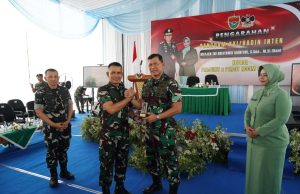 Pastikan Program TNI AD Berjalan Optimal, Danrem 043/Gatam Dampingi Kunker Pangdam XXI/RI di Tulang Bawang