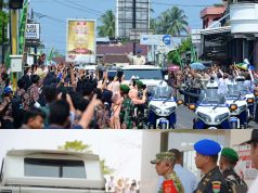 Pengamanan Kunjungan Presiden RI di Lampung Berjalan Optimal, Danrem 043/Gatam Lakukan Pemantauan Langsung