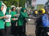 Jumat Berkah Persit KCK Koorcab Rem 043 PD XXI/Radin Inten, Tebar Kepedulian Melalui Aksi Berbagi
