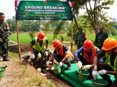 Danrem 043/Gatam Resmikan Pembangunan 24 Jembatan ARMCO Secara Serentak di Lampung dan Bengkulu