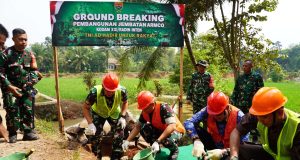 Danrem 043/Gatam Resmikan Pembangunan 24 Jembatan ARMCO Secara Serentak di Lampung dan Bengkulu