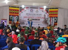 Kasrem Berharap Kosti Kosti Provinsi Lampung Menjadi Wadah Pemersatu Anak Bangsa