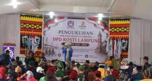 Kasrem Berharap Kosti Kosti Provinsi Lampung Menjadi Wadah Pemersatu Anak Bangsa