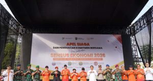 Kasrem 043/Gatam Ajak Masyarakat Dukung Suksesnya Sensus Ekonomi 2026 di Lampung