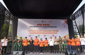 Kasrem 043/Gatam Ajak Masyarakat Dukung Suksesnya Sensus Ekonomi 2026 di Lampung