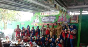 Launching Rekening Pesantren Bank Sampah, Banjarsari Metro Utara