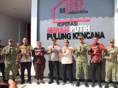 Danrem 043/Gatam Dampingi Pangdam XXI/RI Tinjau KDKMP Pulung Kencana