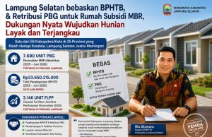 Lampung Selatan Buktikan Komitmen Dukung Rumah Subsidi MBR, Terbitkan 7.690 PBG Tertinggi di Provinsi Lampung