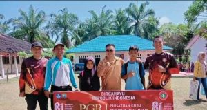 Meriahkan HUT RI ke-81, Siswa/i SD Negeri 116 Kaur Gelar Berbagai Lomba Olahraga