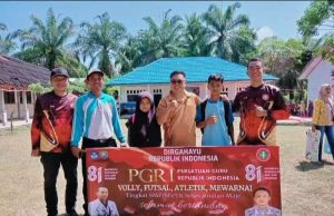 Meriahkan HUT RI ke-81, Siswa/i SD Negeri 116 Kaur Gelar Berbagai Lomba Olahraga