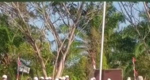 Menjelang HUT RI ke-81, Paskibra Kecamatan tetap Intensifkan Latihan