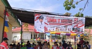 Kades Kepahiang Buka Acara kegiatan Perlombaan, Masyarakat Antusias Sambut HUT RI ke-81