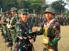 Danrem 043/Gatam Hadiri Penutupan Lomba Binsat HUT Ke-1 Kodam XXI/Radin Inten Tahun 2026