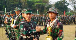 Danrem 043/Gatam Hadiri Penutupan Lomba Binsat HUT Ke-1 Kodam XXI/Radin Inten Tahun 2026