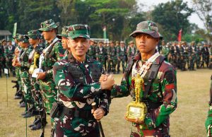Danrem 043/Gatam Hadiri Penutupan Lomba Binsat HUT Ke-1 Kodam XXI/Radin Inten Tahun 2026